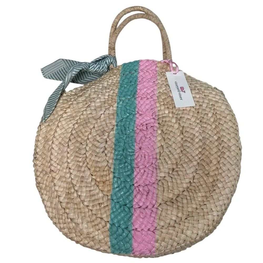 Vineyard Vines Woven Tote Bag- 🆕
